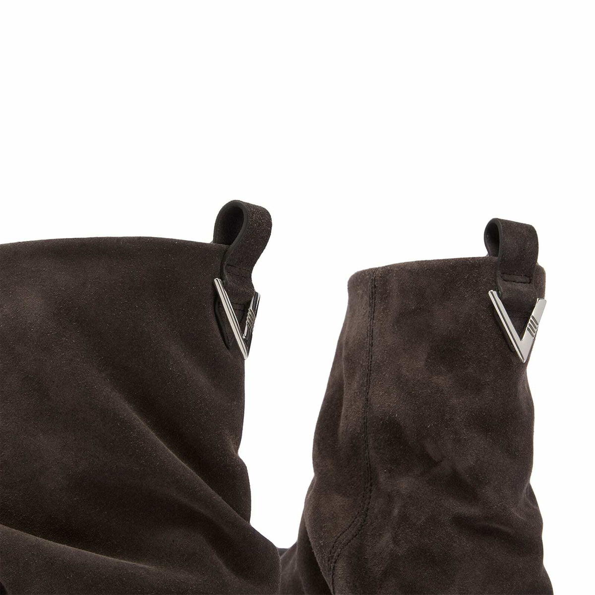 The Attico Women's Mini Robin Boot in Dark Grey The Attico