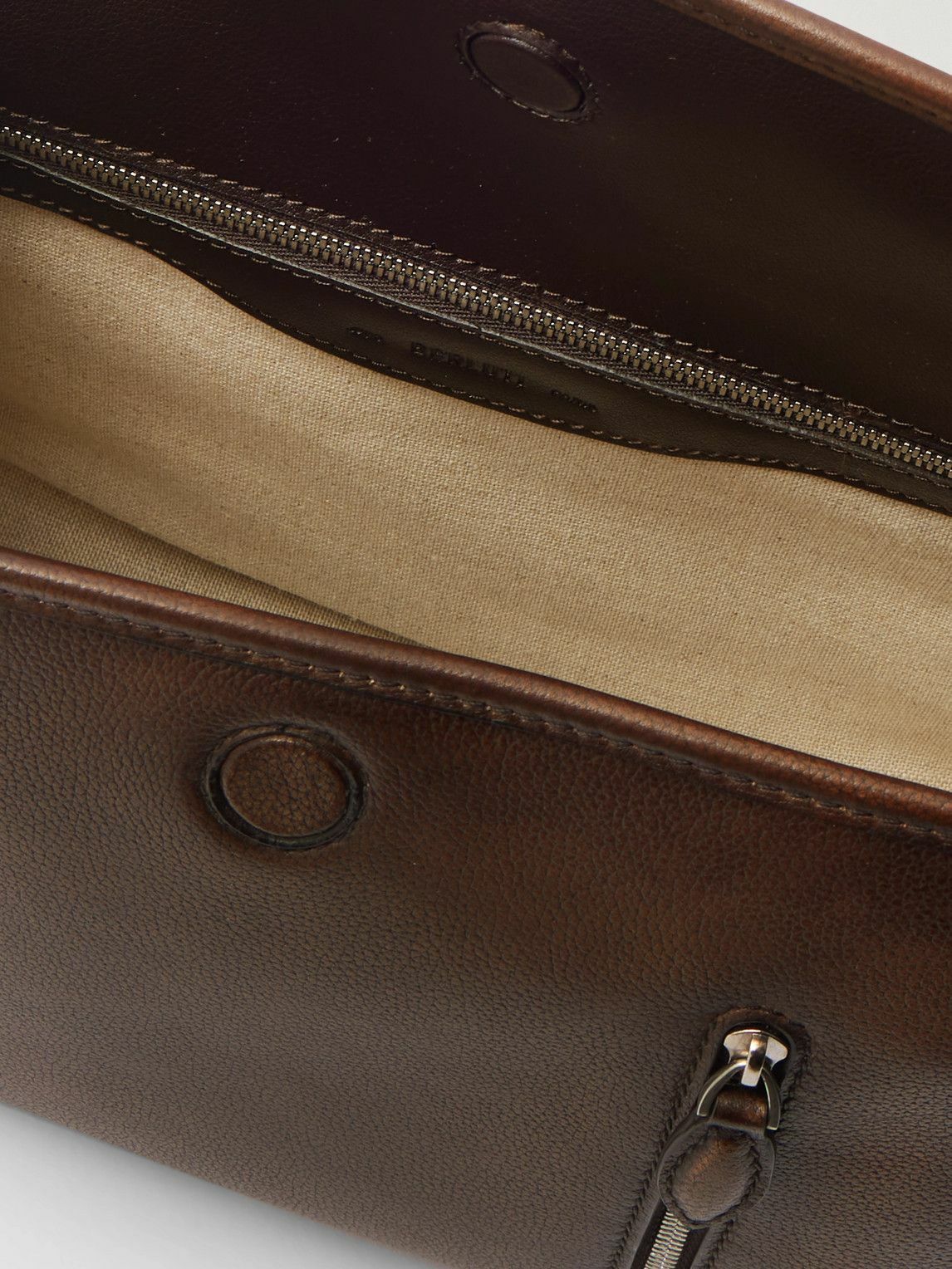 Berluti - Morning On Strap Venezia Leather Messenger Bag