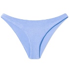 Jade Swim Women's Most Wanted Terry Bikini Bottom in Sky Terry