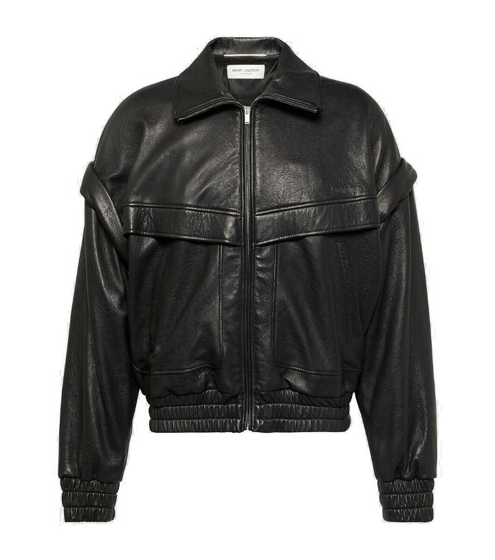 Photo: Saint Laurent Leather jacket