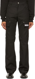 MISBHV Black 2-in-1 Cargo Pants
