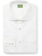 Sid Mashburn - Cotton-Poplin Western Shirt - White