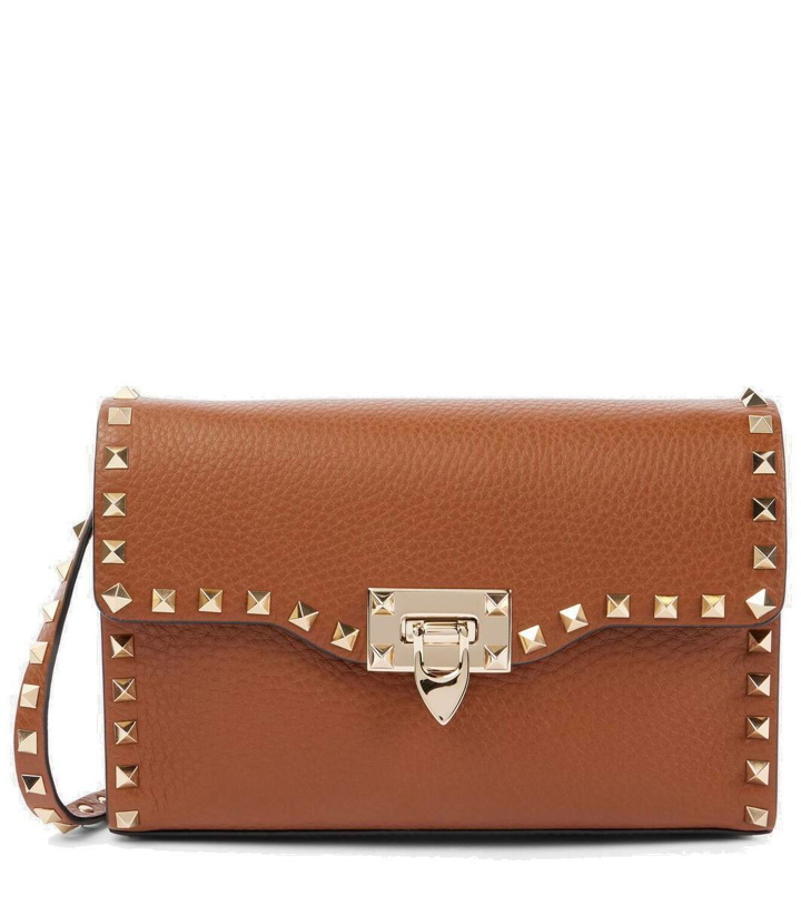 Photo: Valentino Garavani Rockstud Small leather crossbody bag