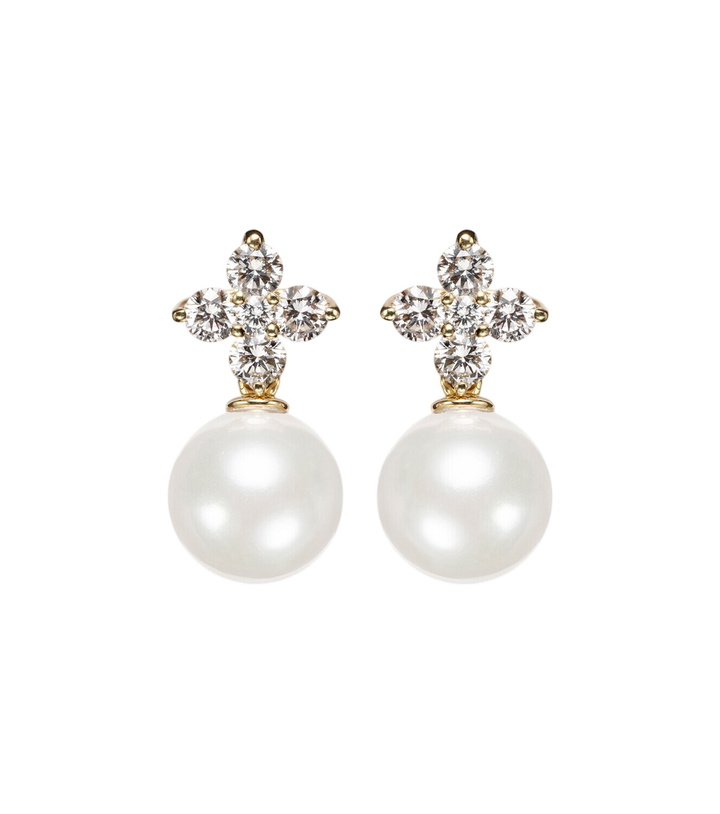 Photo: Bucherer Fine Jewellery Bloom 18kt gold earrings with pearls and diamonds