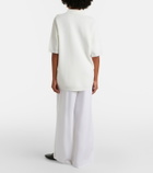 Max Mara Silk crêpe de chine wide-leg pants