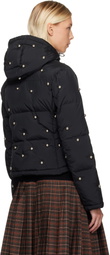 Chopova Lowena Black Fallout Down Jacket
