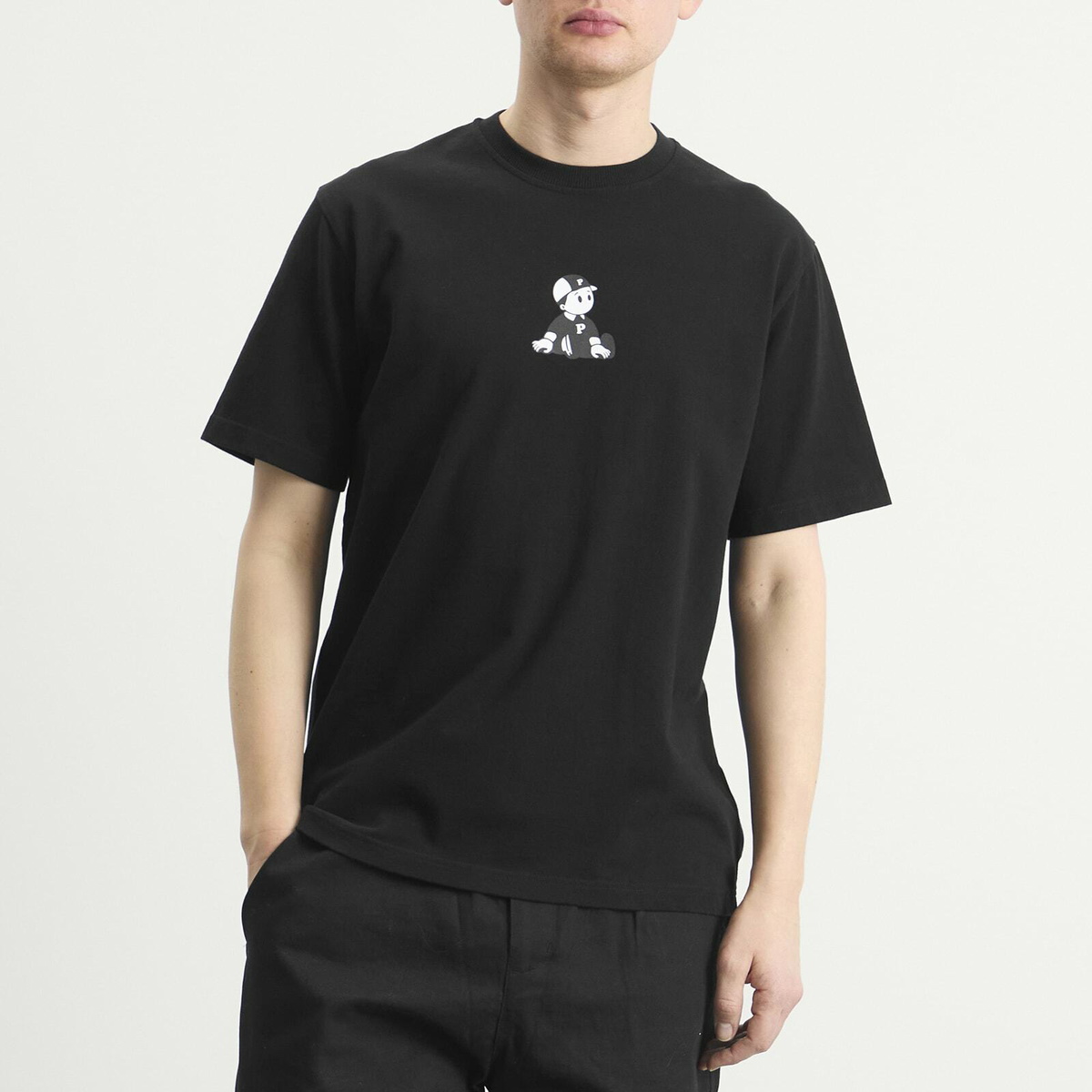 Pawa Speed Sports Men's Boy T-Shirt in Black
