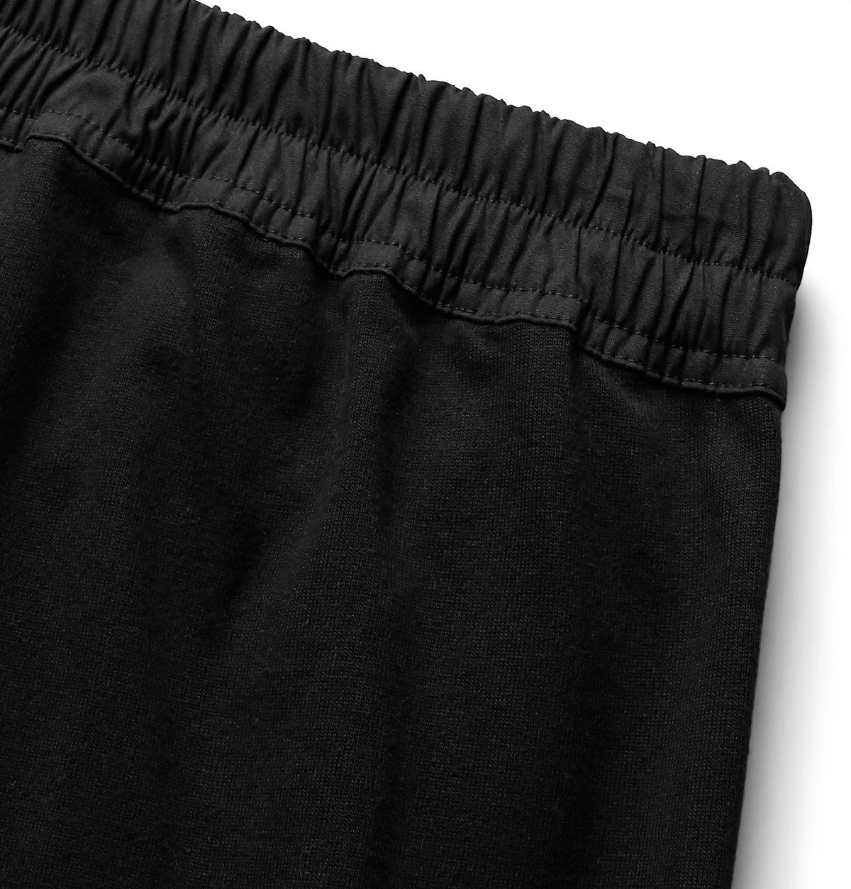 Rick Owens - Karloff Cotton-Jersey Drawstring Shorts - Black