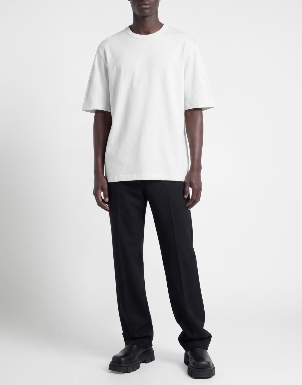 Helmut Lang Mens T-shirt in Off white