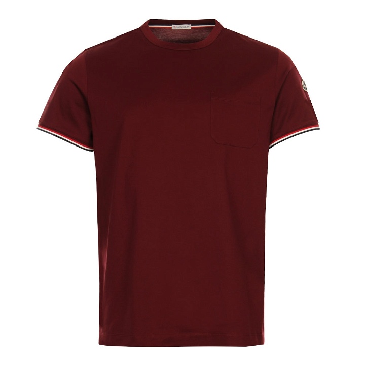 Photo: Pocket T-Shirt - Burgundy