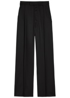 Vivienne Westwood Wide-leg Wool Trousers Black