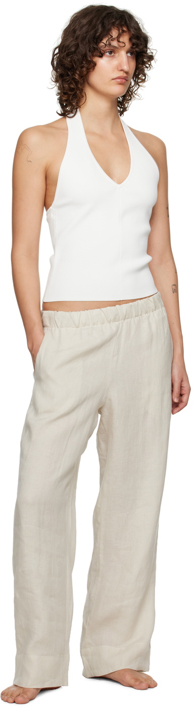 Le Petit Trou Beige Lyna Lounge Pants