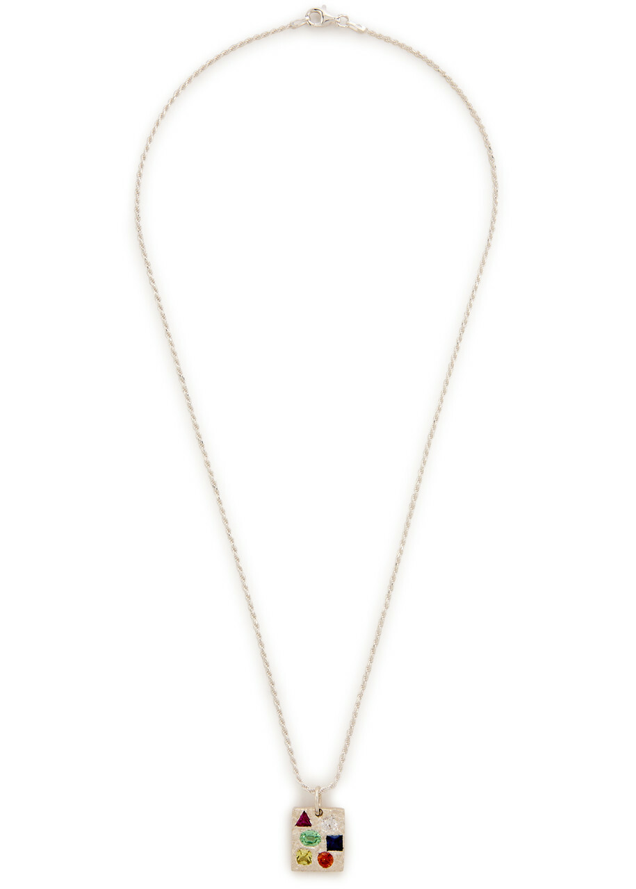Bleue Burnham Cottage Rose Garden Sterling Silver Necklace - One Size