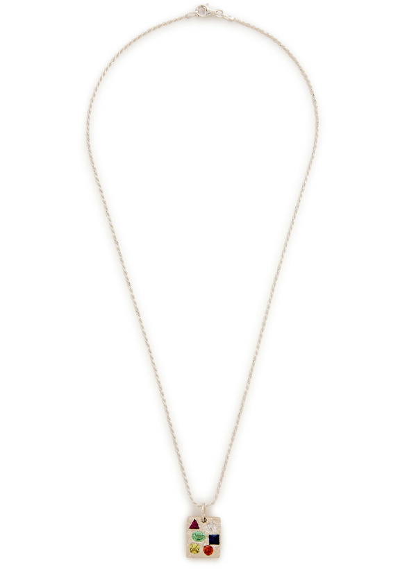 Photo: Bleue Burnham Cottage Rose Garden Sterling Silver Necklace - One Size