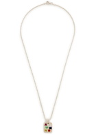Bleue Burnham Cottage Rose Garden Sterling Silver Necklace - One Size