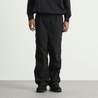 BEAMS Men's Puckering Easy Trousers in Black