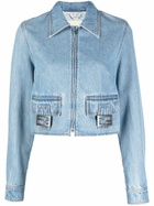 FENDI - Cropped Denim Jacket