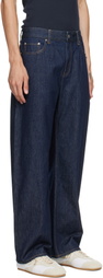 Helmut Lang Navy Wardrobe Jeans