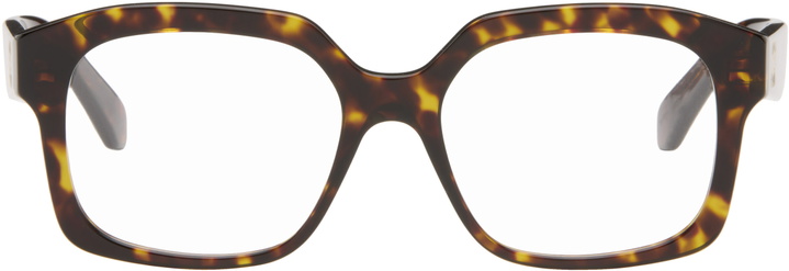 Photo: LOEWE Brown Anagram Glasses