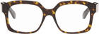 LOEWE Brown Anagram Glasses