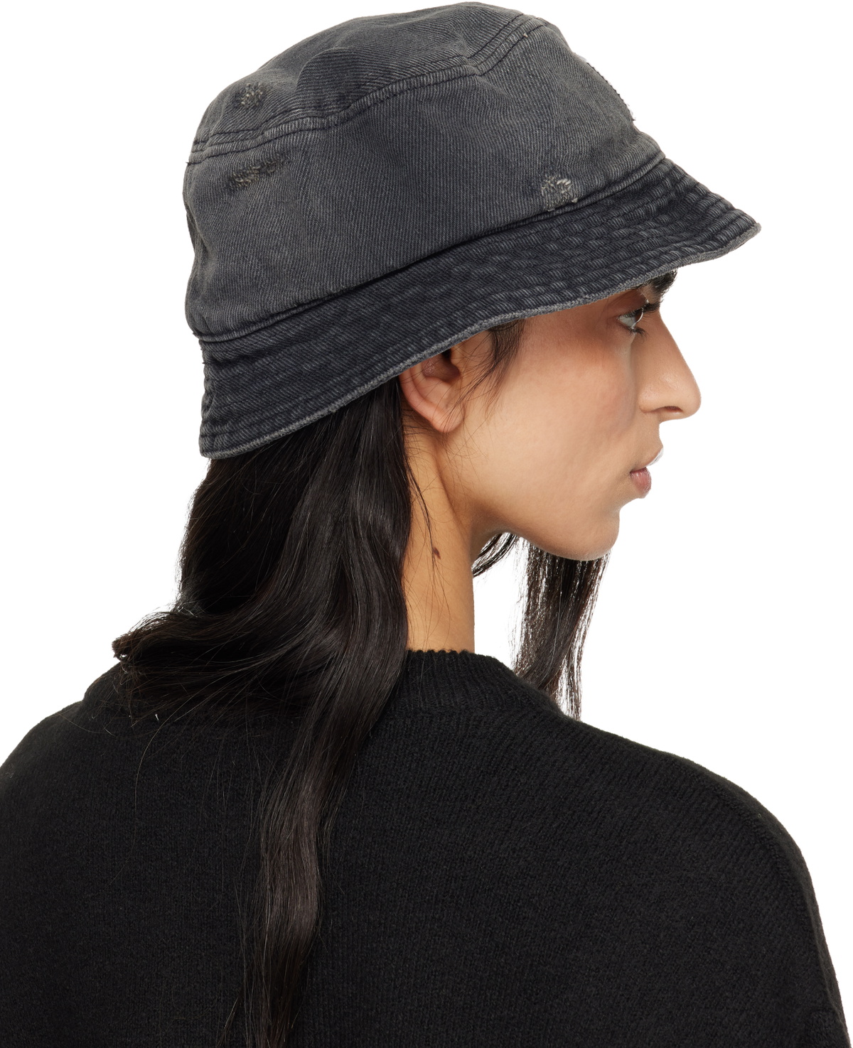 Carhartt Work In Progress Black Aden Bucket Hat