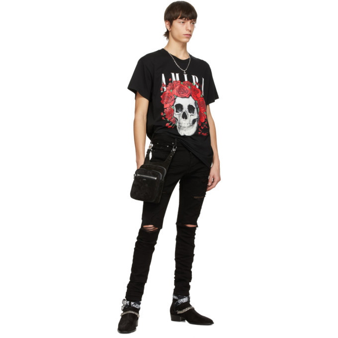 AMIRI Grateful Dead Skull Tee Black Men's - SS21 - US