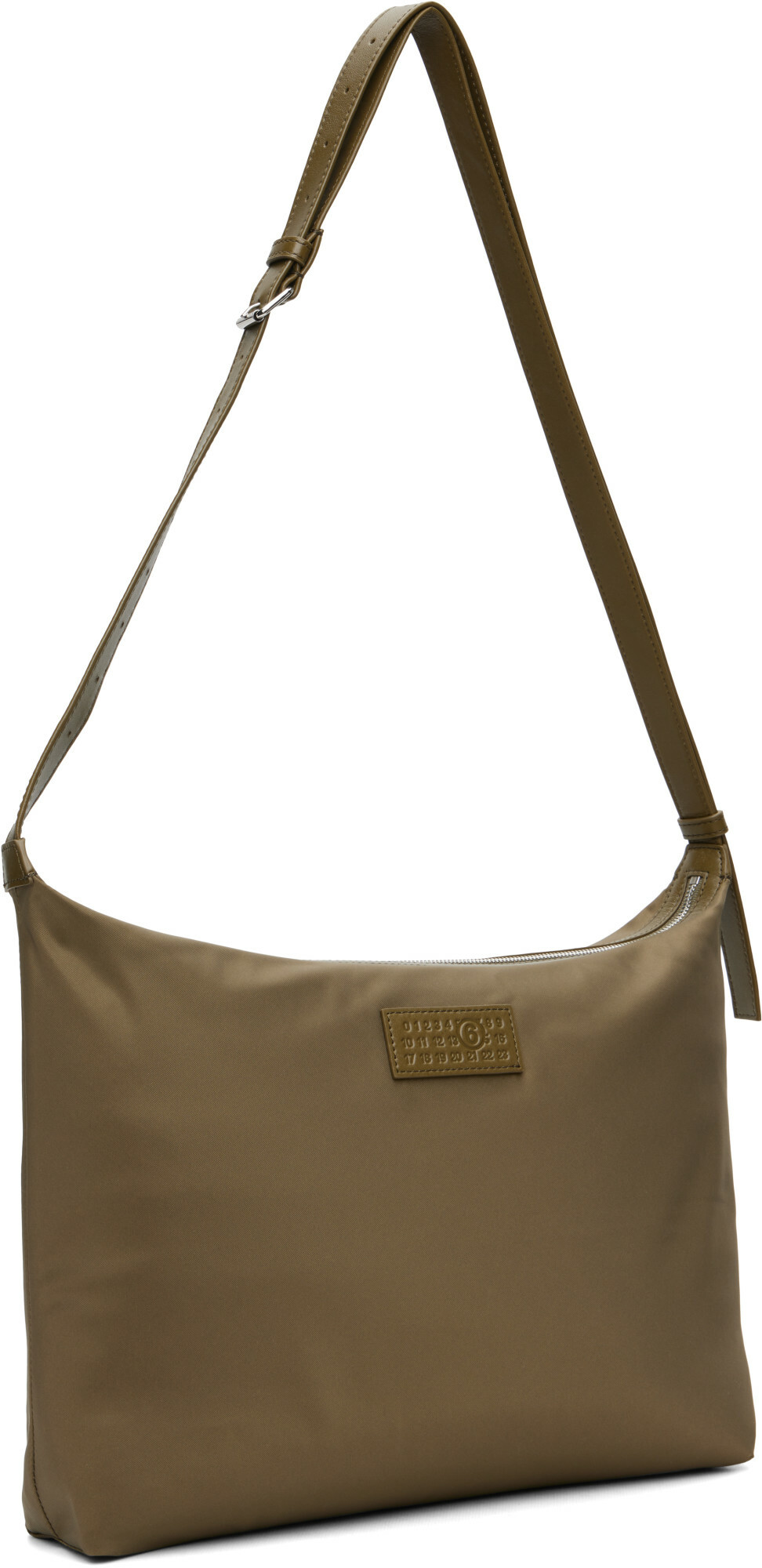 MM6 Maison Margiela Khaki Numeric Crossbody Bag