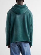 Les Tien - Cotton-Jersey Raglan Hoodie - Green