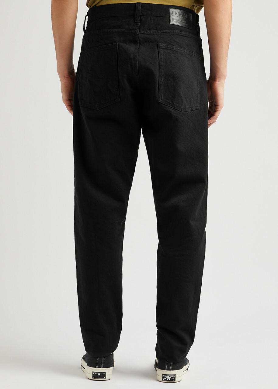 Moncler Genius 7 Moncler Frgmt Straight-leg Jeans Black
