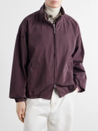 AGOLDE - Marshall Cotton-Poplin Jacket - Purple