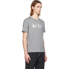 Valentino Grey and Silver VLTN T-Shirt