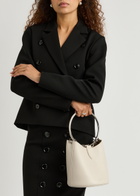 Alaïa Ring Medium Leather Bucket bag - Ivory - One Size