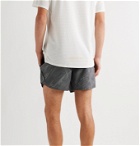 Nike Running - Flex Stride Logo-Print Ripstop-Panelled Dri-Fit Running Shorts - Black