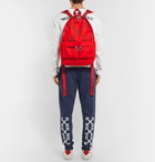 Off-White - Printed Canvas Backpack - Men - Red