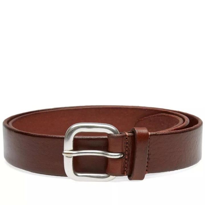 Photo: Anderson's Burnished Leather Belt Brown