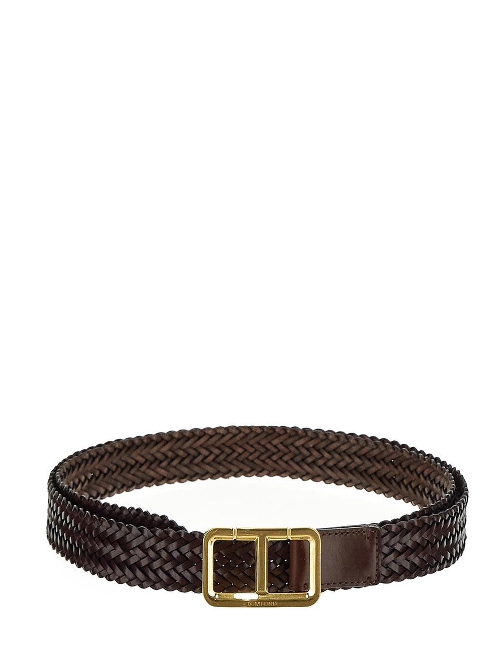 Photo: Tom Ford Woven Oval Belt