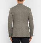 Polo Ralph Lauren - Morgan Slim-Fit Unstructured Herringbone Wool-Blend Blazer - Men - Gray