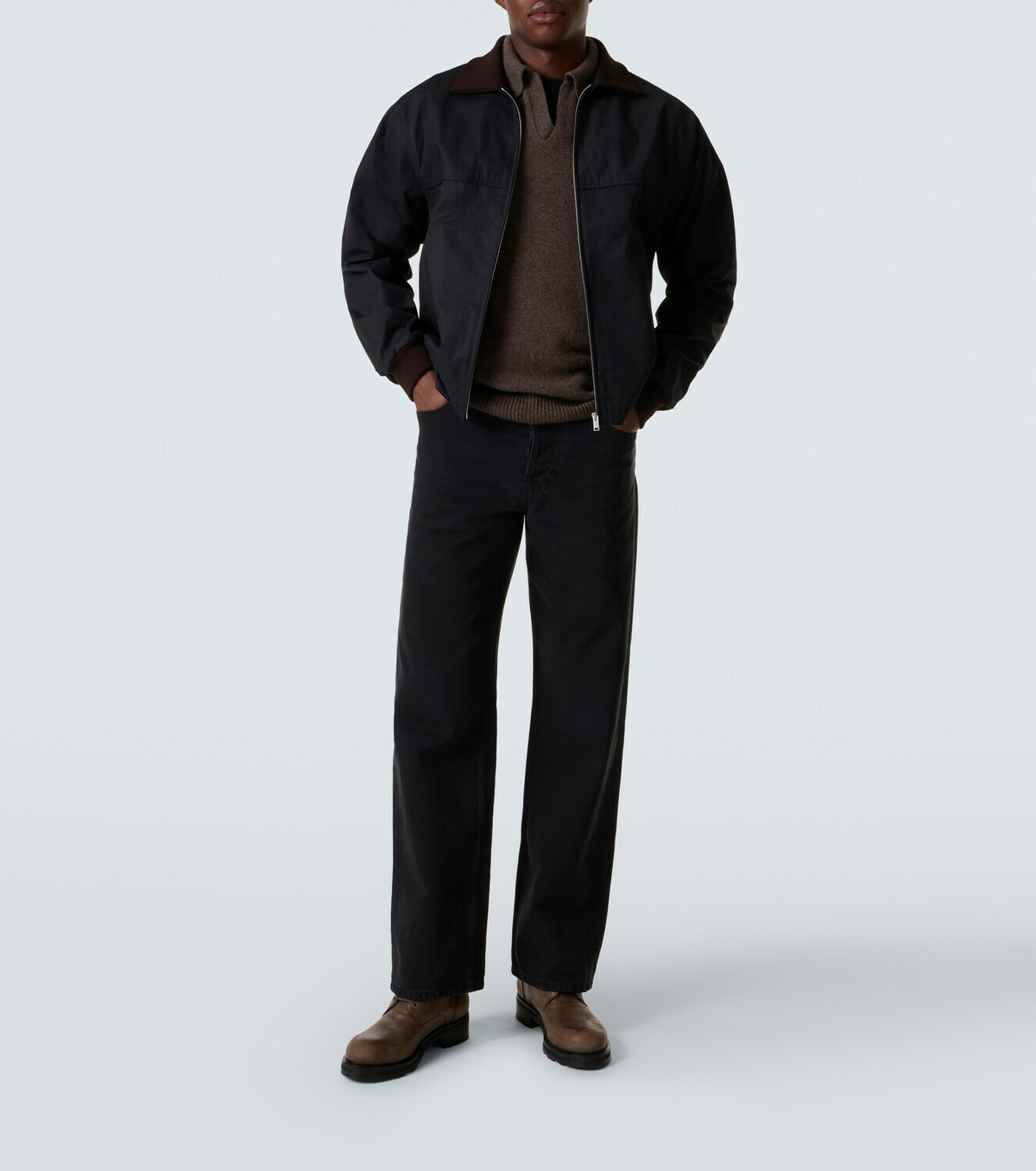 The Row Mantis cotton blouson jacket