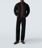 The Row Mantis cotton blouson jacket
