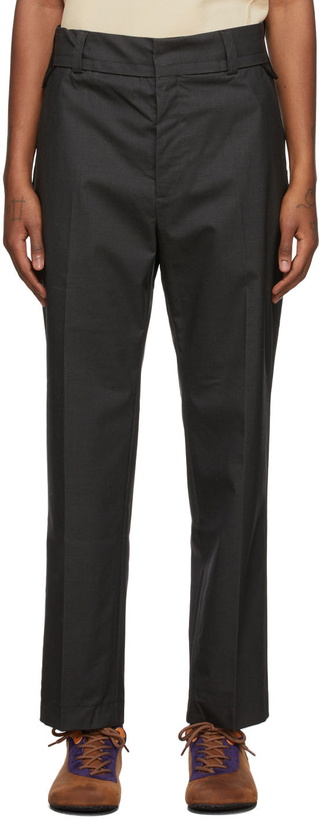 Photo: Jacquemus Grey La Montagne 'Le Pantalon De Costume' Trousers