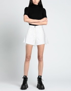 Maje Womens Denim shorts in White