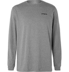 Patagonia - Fitz Roy Horizons Logo Responsibili-Tee Printed Cotton-Blend Jersey T-Shirt - Gray