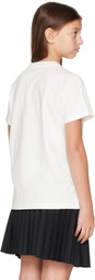 Moncler Enfant Big Kids White Print T-shirt
