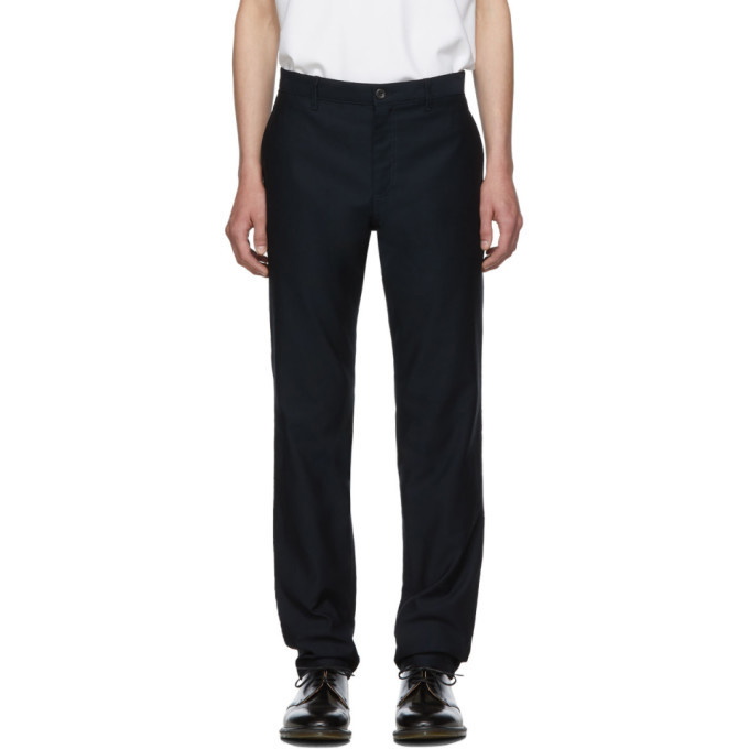 Photo: A.P.C. Navy Classic Chino Trousers