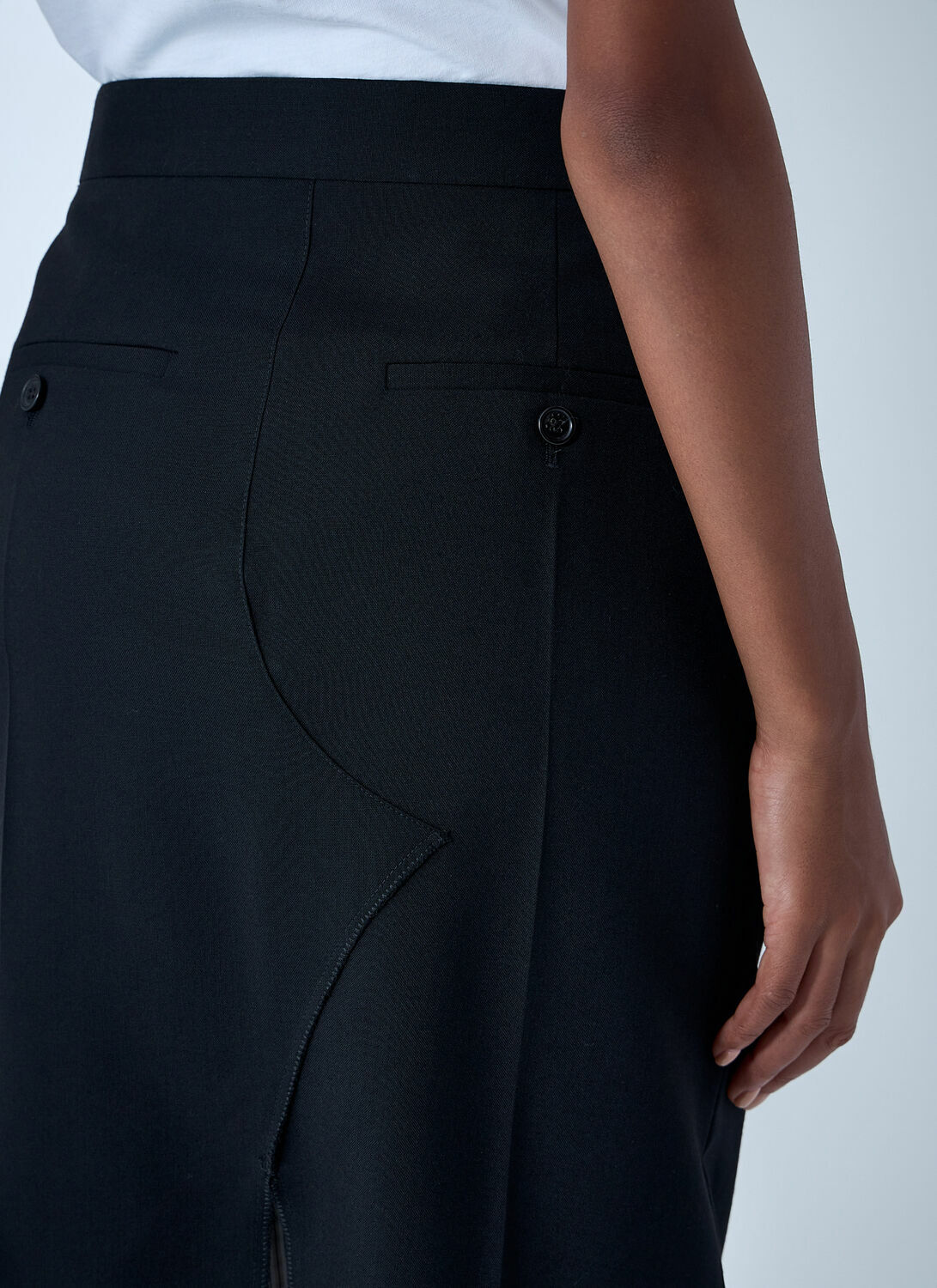 Marni Wool Midi Skirt