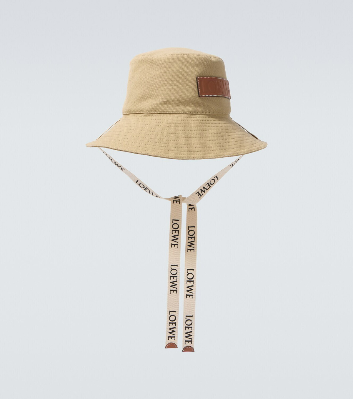 Loewe Paula's Ibiza logo canvas bucket hat