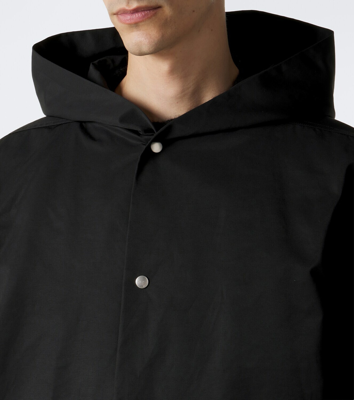 Rick Owens Mac hooded coat