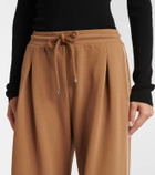 Max Mara Leisure Curve cotton-blend sweatpants