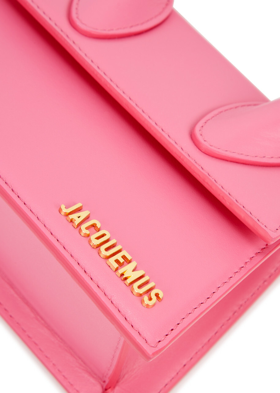 Jacquemus Le Chiquito Moyen Leather Top Handle Bag, Bag, Pink - One Size