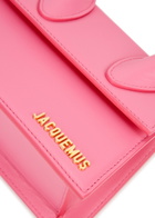 Jacquemus Le Chiquito Moyen Leather Top Handle Bag, Bag, Pink - One Size
